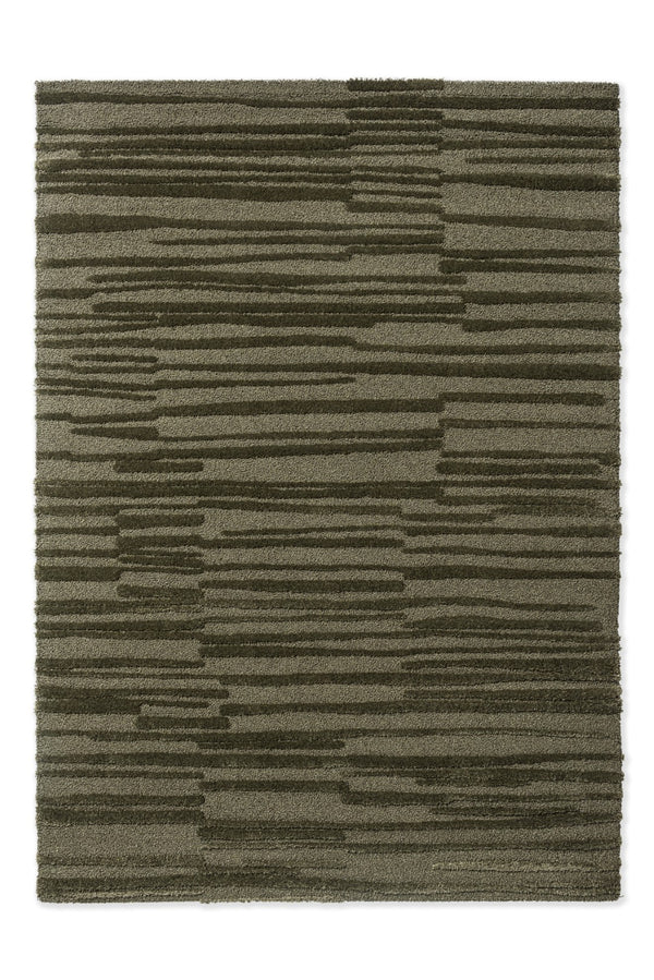 Brink & Campman Twinset Terrain   Rug Olive 30% pure new wool   70% tencel 121707140200-BRINK-CAMPMAN