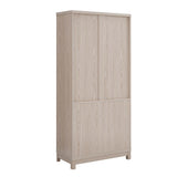 Jodie Bookcase in Whitewashed Oak BC001-OK Manhattan Comfort