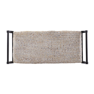 Safavieh Kellworth Woven Hyacinth Coastal Bench With Solid Pine Frame For Entryway Or Bedroom BC1119526