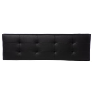 Safavieh Clairvoix Tufted Faux Leather Bench With Gold Iron Base For Bedroom Or Entryway BC1141926