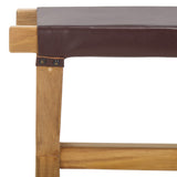 Safavieh Elron Bench Cognac / Natural 47.2" x 15.9" x 17.7"