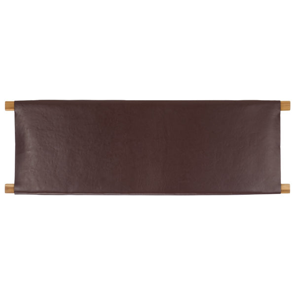 Safavieh Elron Bench Cognac / Natural 47.2" x 15.9" x 17.7"