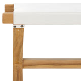 Safavieh Elron Bench White / Natural 47.2" x 15.9" x 17.7"