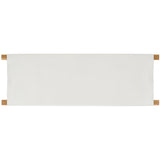 Safavieh Elron Bench White / Natural 47.2" x 15.9" x 17.7"