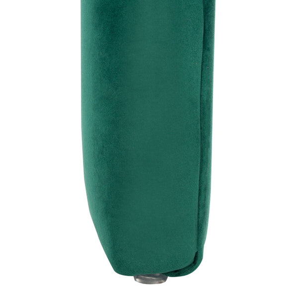 Safavieh Tenko Bench - Modern Minimalist Velvet Seating Solution With Curved Silhouette For Stylish Interiors Emerald BCH1300D