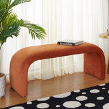 Safavieh Tenko Bench Rust Pine  / Plywood BCH1300E