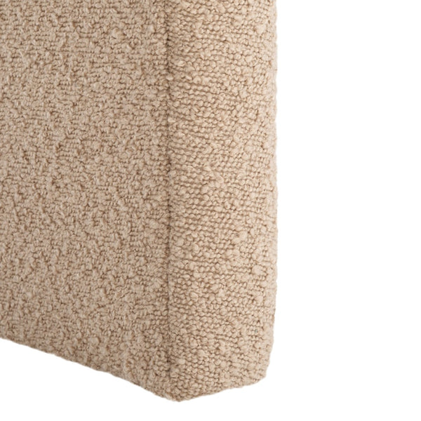 Safavieh Tenko Bench - Elegant Upholstered Seating With Curved Design For Entryways, Living Rooms & Bedrooms Tan BCH1300G