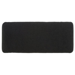 Safavieh Tenko Bench - Elegant Upholstered Seating With Curved Design For Entryways, Living Rooms & Bedrooms Black BCH1300H