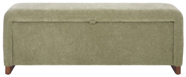 Kowal Storage Bench With Hidden Lift-Top Storage, Solid Wood Frame And Cushioned Seat For Entryway Comfort And Clutter-Free Living