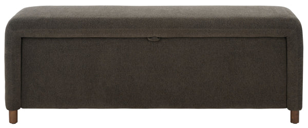 Kowal Storage Bench With Hidden Lift-Top Storage, Solid Wood Frame And Cushioned Seat For Entryway Comfort And Clutter-Free Living