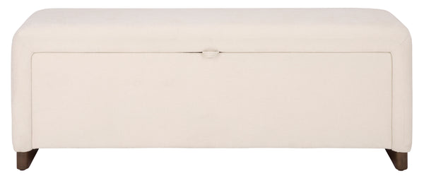 Kowal Storage Bench With Hidden Lift-Top Storage, Solid Wood Frame And Cushioned Seat For Entryway Comfort And Clutter-Free Living
