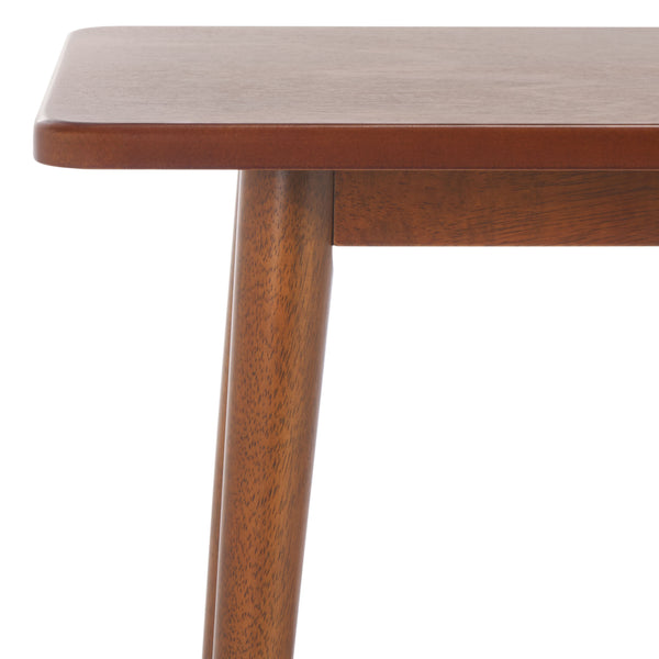 Safavieh Florent Bench - Stylish Wood And Metal Design For Modern Spaces, Perfect For Entryways And Living Rooms Walnut Wood And Metal Bch1400a