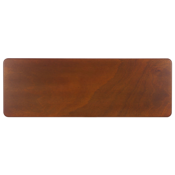 Safavieh Florent Bench - Stylish Wood And Metal Design For Modern Spaces, Perfect For Entryways And Living Rooms Walnut Wood And Metal Bch1400a