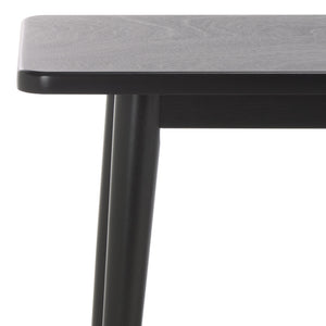 Safavieh Florent Bench - Stylish Wood And Metal Design For Modern Spaces, Perfect For Entryways And Living Rooms Black Wood And Metal Bch1400b