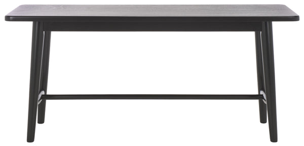 Safavieh Florent Bench - Stylish Wood And Metal Design For Modern Spaces, Perfect For Entryways And Living Rooms Black Wood And Metal Bch1400b