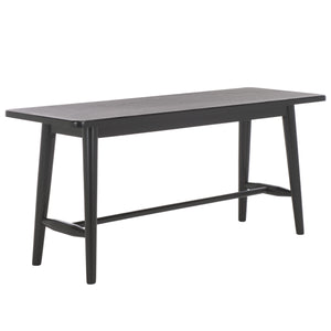 Safavieh Florent Bench - Stylish Wood And Metal Design For Modern Spaces, Perfect For Entryways And Living Rooms Black Wood And Metal Bch1400b