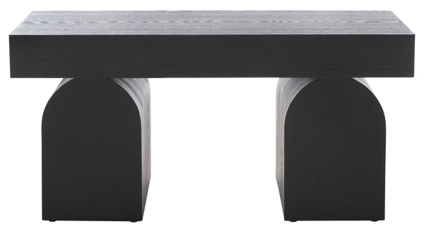 Safavieh Hanra Bench – Timelessly Elegant Wooden Design For Stylish Home Decor And Comfort Seating Solution Black Wood Bch2300a
