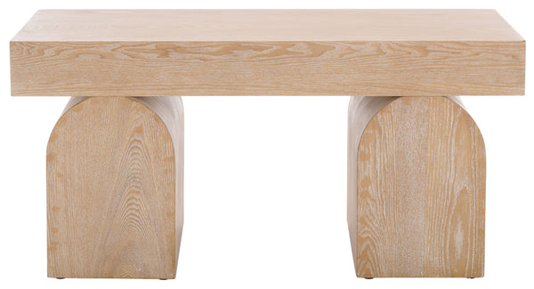 Safavieh Hanra Bench – Timelessly Elegant Wooden Design For Stylish Home Decor And Comfort Seating Solution Bleached White Wood Bch2300b