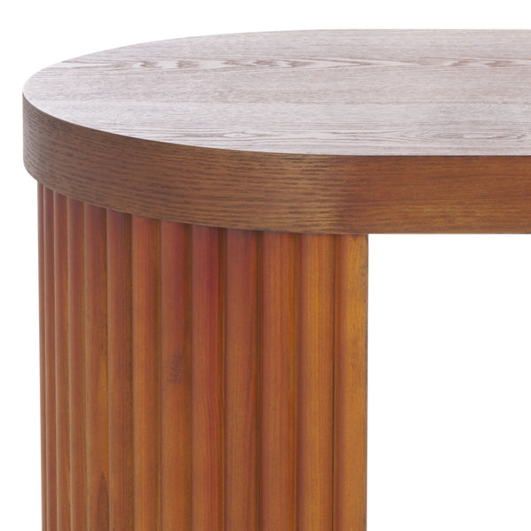 Safavieh Enoki Bench - Modern Elegance For Entryways Or Dining Rooms With Durable, Stylish Design And Comfort Walnut BCH2301A