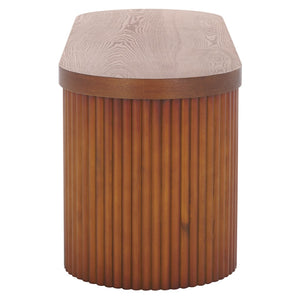 Safavieh Enoki Bench - Modern Elegance For Entryways Or Dining Rooms With Durable, Stylish Design And Comfort Walnut BCH2301A