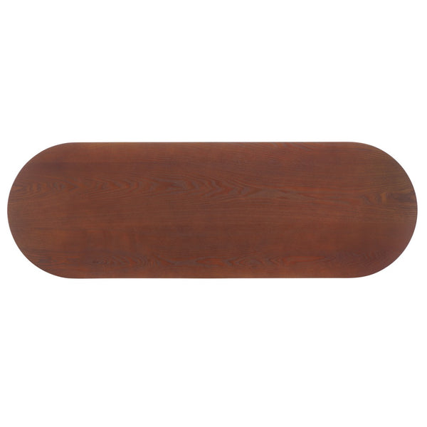 Safavieh Enoki Bench - Modern Elegance For Entryways Or Dining Rooms With Durable, Stylish Design And Comfort Walnut BCH2301A