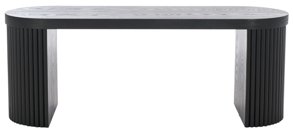 Safavieh Enoki Bench - Modern Elegance For Entryways Or Dining Rooms With Durable, Stylish Design And Comfort Black BCH2301B