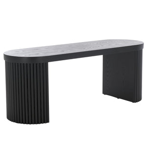 Safavieh Enoki Bench - Modern Elegance For Entryways Or Dining Rooms With Durable, Stylish Design And Comfort Black BCH2301B