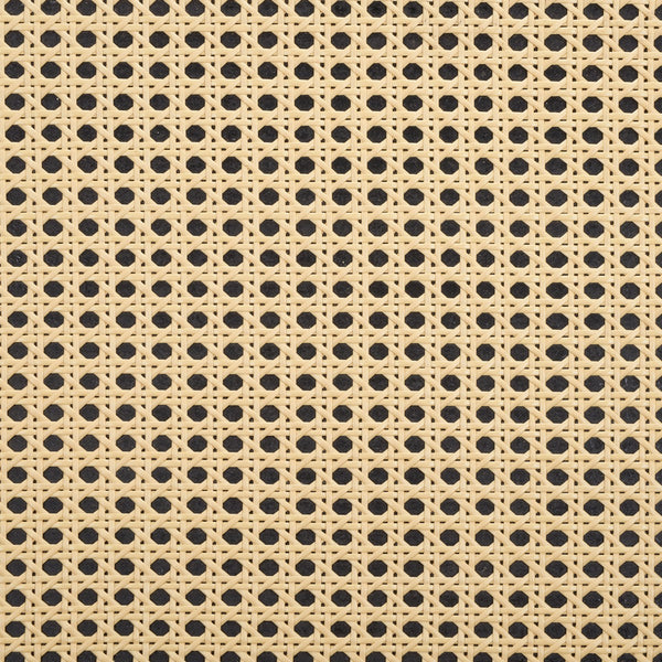 Safavieh Quillion Cane Bench  XII23 Black / Natural  Wood BCH2500A