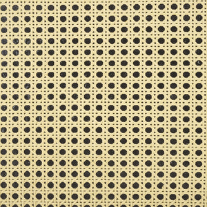 Safavieh Jaguar Cane Bench  Black / Natural  Wood BCH2501A