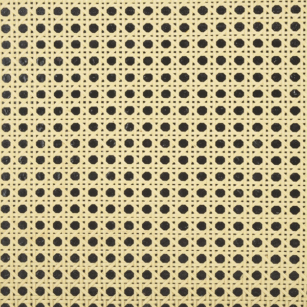 Safavieh Jaguar Cane Bench  Black / Natural  Wood BCH2501A