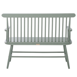 Safavieh Eton Bench - Elegant Rubberwood Seating For Entryways, Dining Areas & Living Rooms, Easy Assembly Sage BCH3300A