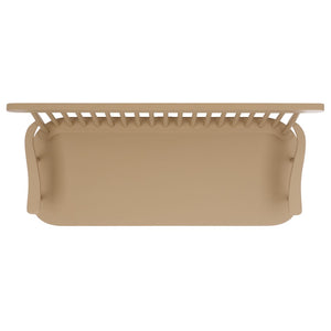 Safavieh Eton Bench - Elegant Rubberwood Seating For Entryways, Dining Areas & Living Rooms, Easy Assembly Khaki BCH3300C