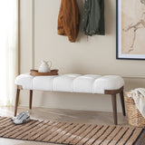 Safavieh Maila Bench Off White / Copper BCH3400A