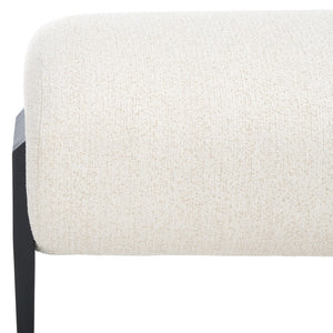 Safavieh Stacia Bench Cream / Black BCH3401A