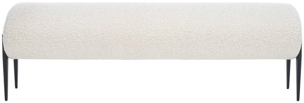 Safavieh Stacia Bench Light Beige / Black BCH3401B