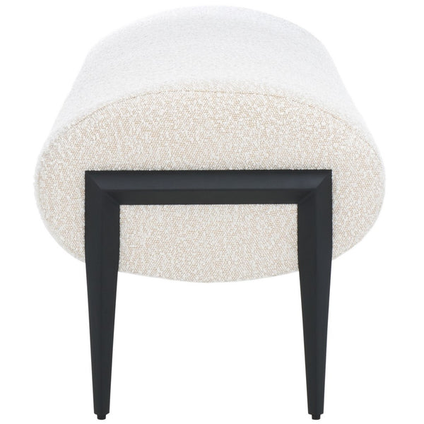 Safavieh Stacia Bench Light Beige / Black BCH3401B