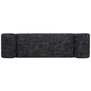 Safavieh Algernon Bench Black / White BCH3402A