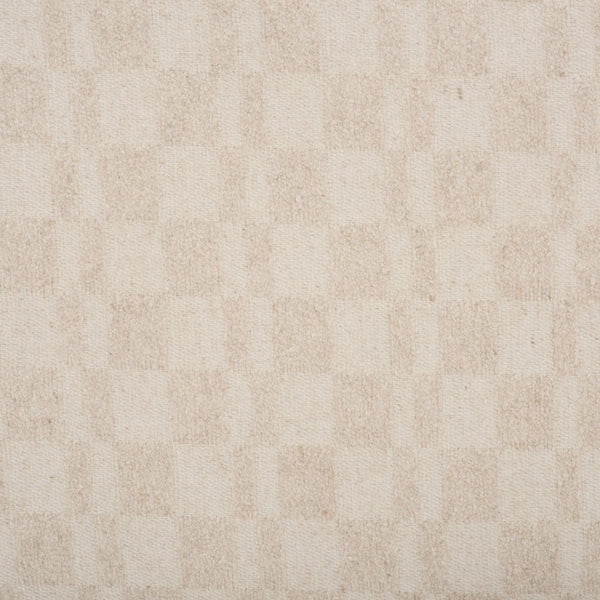 Safavieh Zhanna Foam Filled Bench Cushion Structured Fabric Seat for Entryway or Patio Cream BCH3704B