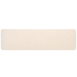 Safavieh Quentin Bench - Plush Faux Shearling Seating For Modern Interiors, Entryway, Or Bedroom Accent Off White / Natural BCH4500B