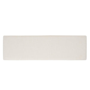 Safavieh Cricket Open Shelf Bench W/ Cushion XII23 Cream Linen / Cream Wood BCH5000E