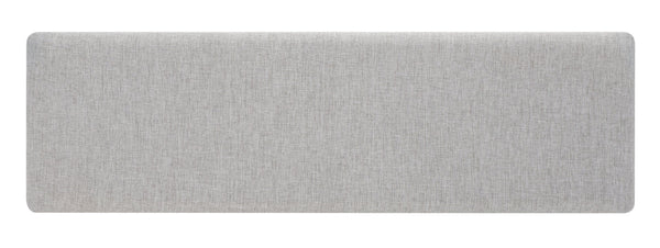 Safavieh Cricket Open Shelf Bench With Cushion – Stylish Mid-Century Storage Solution For Any Room Grey Linen / Cream BCH5000F