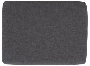Safavieh Solo Open Shelf Bench With Plush Cushion – Stylish Entryway Seating & Organizing Solution For Home Dark Grey / Natural BCH5001C