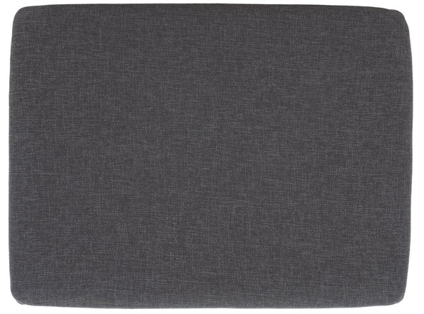 Safavieh Solo Open Shelf Bench With Plush Cushion – Stylish Entryway Seating & Organizing Solution For Home Dark Grey / Natural BCH5001C