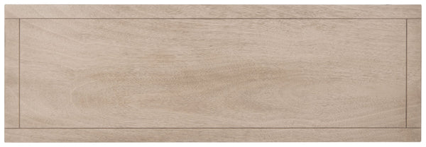Safavieh Landers Contemporary 3-Drawer Storage Bench With Soft Sand Finish And Open Shelf For Organized Living BCH5701D