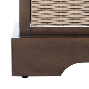 Safavieh Landers Versatile Storage Bench With Cushioned Seat For Entryways, Mudrooms, And Bedrooms Brown BCH5702C