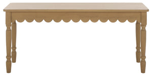 Safavieh Haven Wood Bench – Versatile Seating Solution For Entryways, Living Rooms, And Bedrooms With Style Desert Brown Wood Bch5704c