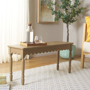 Safavieh Haven Wood Bench – Versatile Seating Solution For Entryways, Living Rooms, And Bedrooms With Style Desert Brown Wood Bch5704c