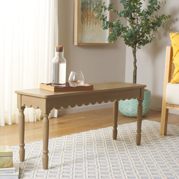 Safavieh Haven Wood Bench – Versatile Seating Solution For Entryways, Living Rooms, And Bedrooms With Style Desert Brown Wood Bch5704c