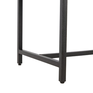 Safavieh Chase Vegan Leather Bench - Stylish, Multi-Functional Seating For Modern Spaces With Comfort & Durability Grey Pu/Black BCH6204B