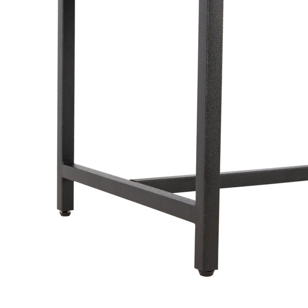 Safavieh Chase Vegan Leather Bench - Stylish, Multi-Functional Seating For Modern Spaces With Comfort & Durability Grey Pu/Black BCH6204B